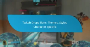 Twitch Drops Skins: Themes, Styles, Character-specific