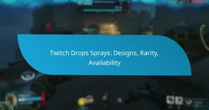 Twitch Drops Sprays: Designs, Rarity, Availability